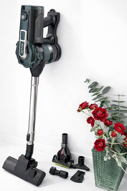 Пылесос ручной портативный с турбо щеткой Zepline ZP-00348-Green 2600 Вт зеленый Киев - изображение 8