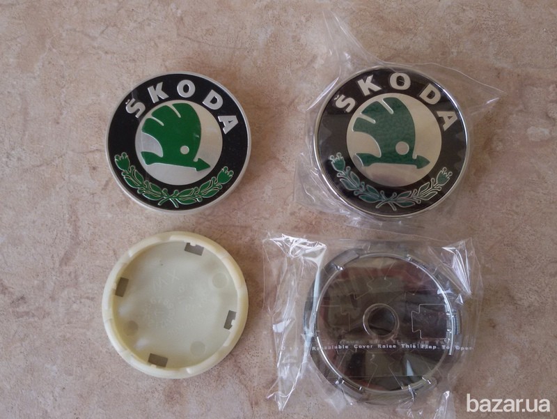 Ступичные колпачки (заглушки в диски) Skoda (Шкода) Київ - зображення 3