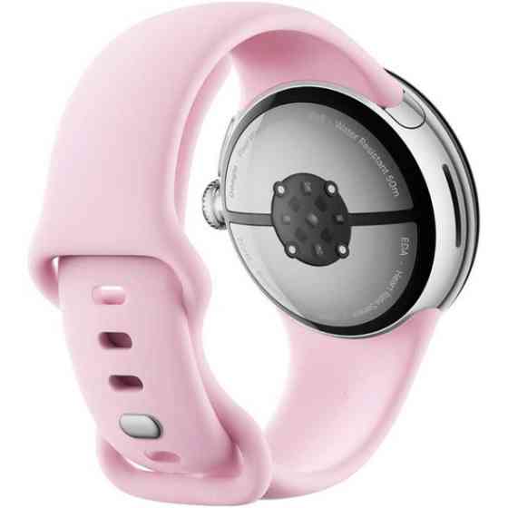 Смарт-годинник Google Pixel Watch 3 41mm Wi-Fi Polished Silver Aluminum Case/Rose Quartz Active Band Харків