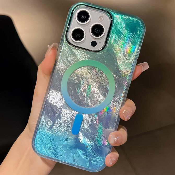 Чехол TPU Shiny Mountain (MagFit) для Apple iPhone 17 Pro Max (6.9") Херсон - изображение 2