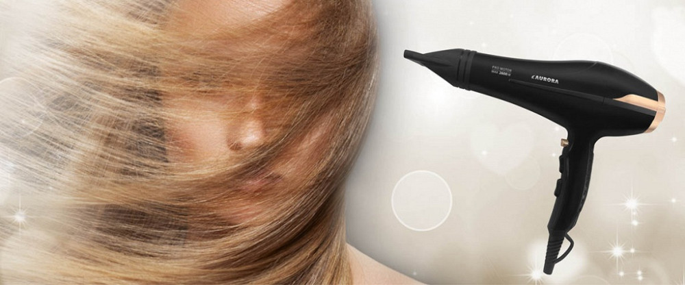 Фен Aurora 3033AU 2600 Вт черный Киев - изображение 5