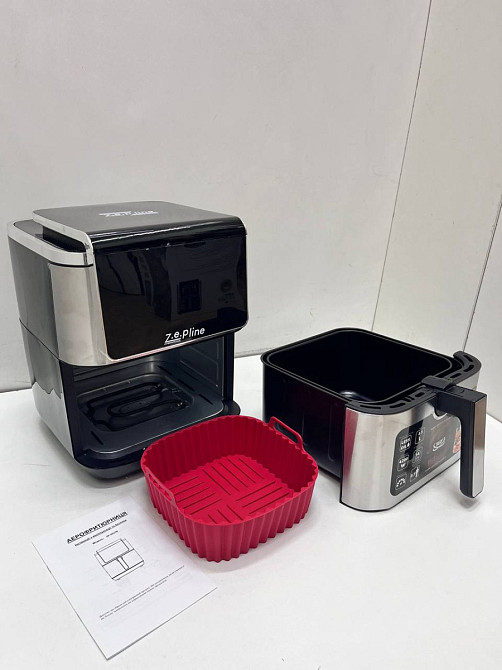 Аэрогриль мультипечь на два тэна с силиконовой формой Zepline ZP-00339 13 л 4200 Вт Київ - зображення 8