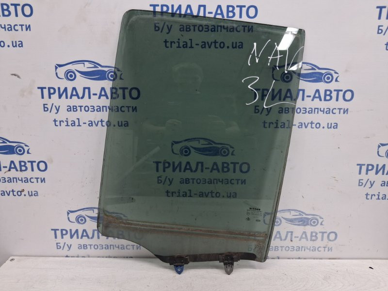 Стекло двери заднее левое Nissan Navara D40 2.5 DIESEL YD25DDTI 2004 (б/у) Київ - зображення 1