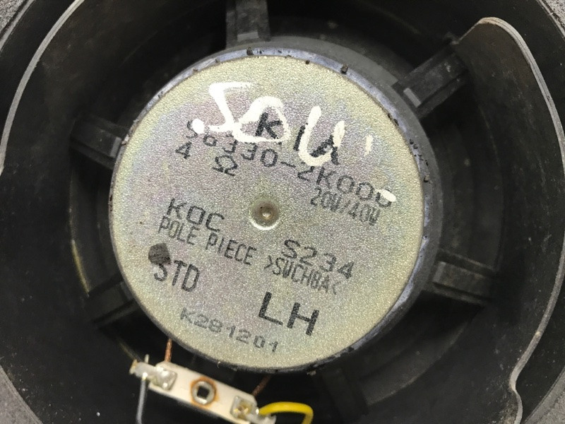 Динамик двери Kia Soul AM 1.6 БЕНЗИН G4FC 2008 задн. лев. (б/у) Киев - изображение 3