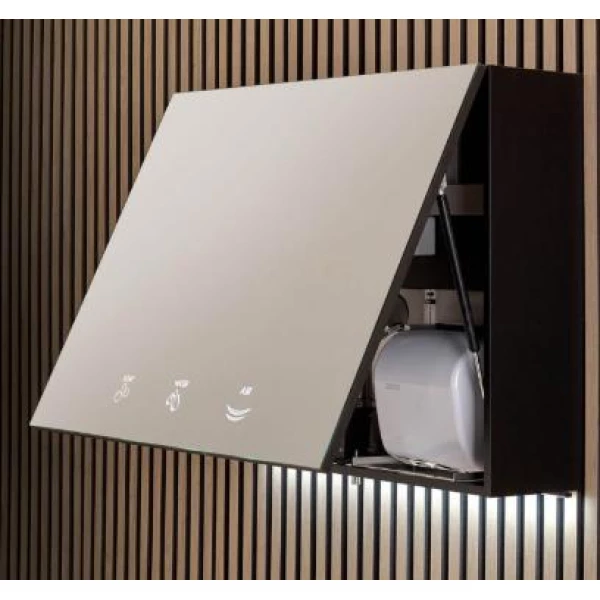 3-модульный шкаф: водопроводный кран + дозатор мыла + сушилка для рук BTM02 Киев - изображение 3