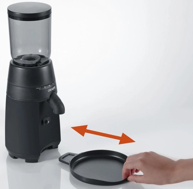 Кофемолка электрическая Graef СM-702 128 Вт черная Київ - зображення 7