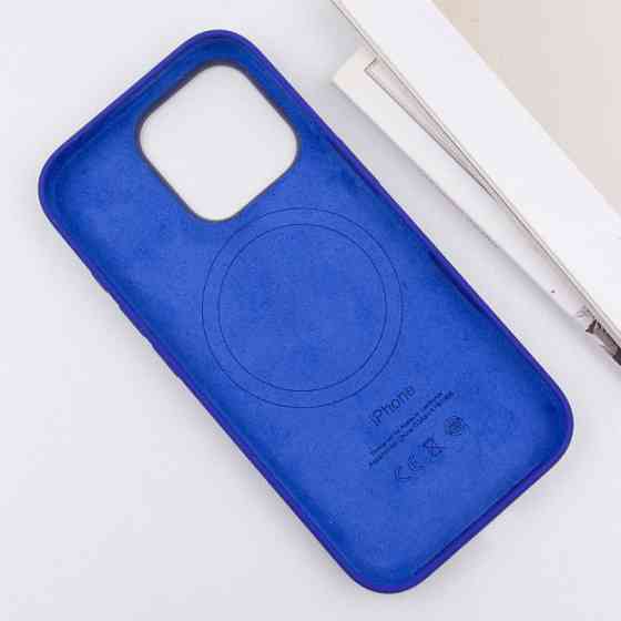 Чехол Silicone case (AAA) with Magsafe and Animation (button) для Apple iPhone 16 Pro Max (6.9") Херсон
