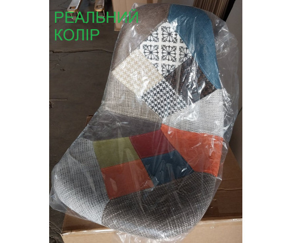 Стілець Тауер Вуд Р м'який тканина печворк Дніпро - зображення 6