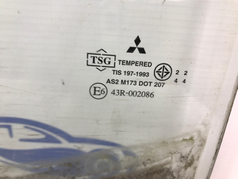 Стекло двери заднее левое Mitsubishi L200 2006-2015 5736A007 (Арт. 51159) Київ - зображення 3