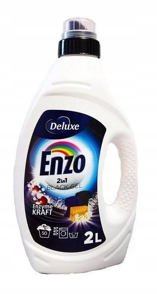 Гель для прання чорних речей Deluxe Enzo 4260504880393 2 л Київ - зображення 1