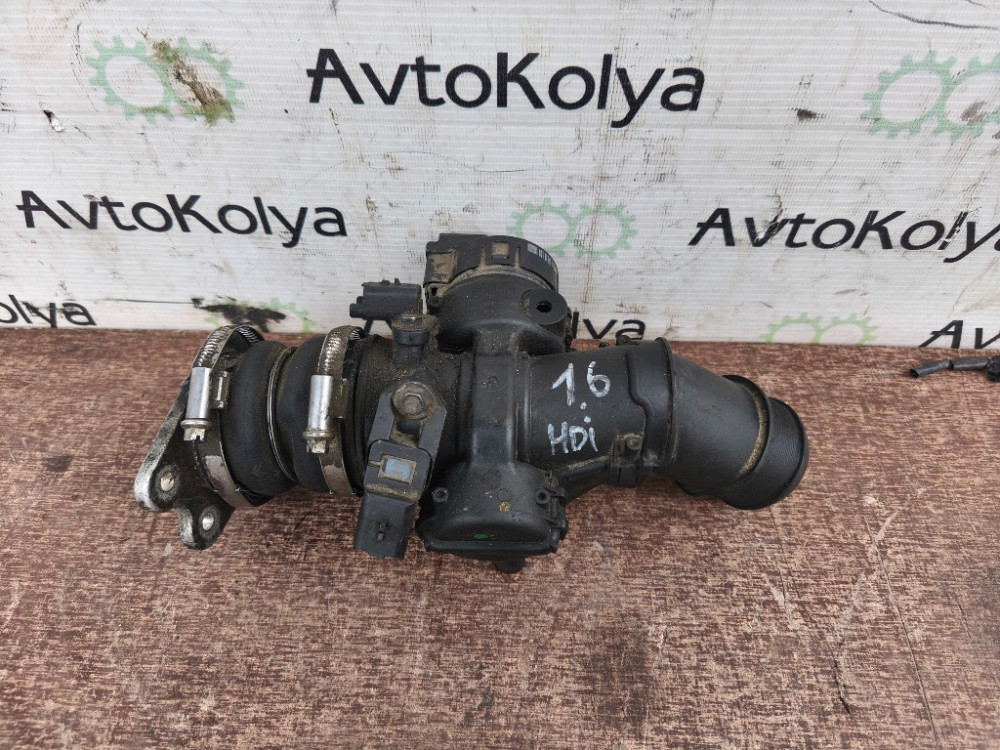 Дроссельная заслонка Peugeot Partner 1.6 hdi 2008-2018 (9660030580) Ковель - зображення 1