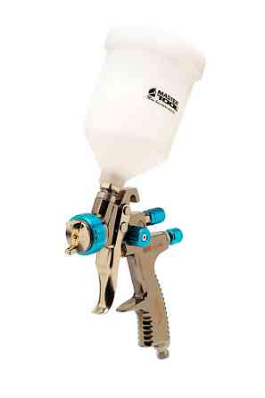 Краскопульт пневматический MASTERTOOL LVLP ВПЛБ 600 мл Ø1,4 мм круглый/плоский факел 125-170 л/мин 1 Харків