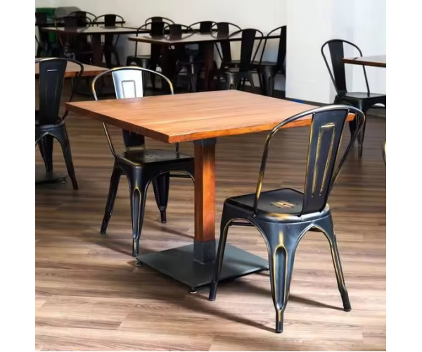 Стілець Толікс V металевий чорний вінтаж Днепр - изображение 6