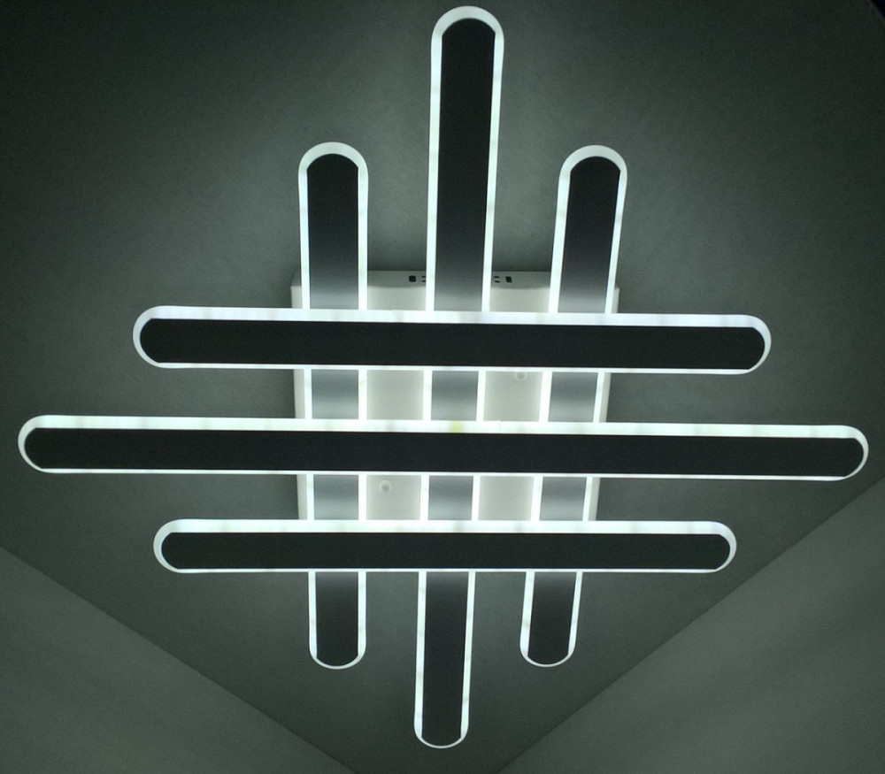 Люстра стельова LED з пультом A6206/6-wh Білий 8х54х71 см. Київ - зображення 1