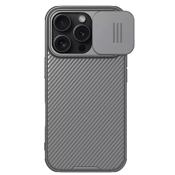 Карбоновая накладка Nillkin CamShield Pro для Apple iPhone 16 Pro (6.3") Херсон - изображение 1