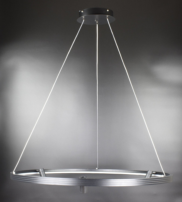 Люстра стельова LED SGJ6-1000-bk Чорний 35-180х100х100 см. Киев - изображение 1