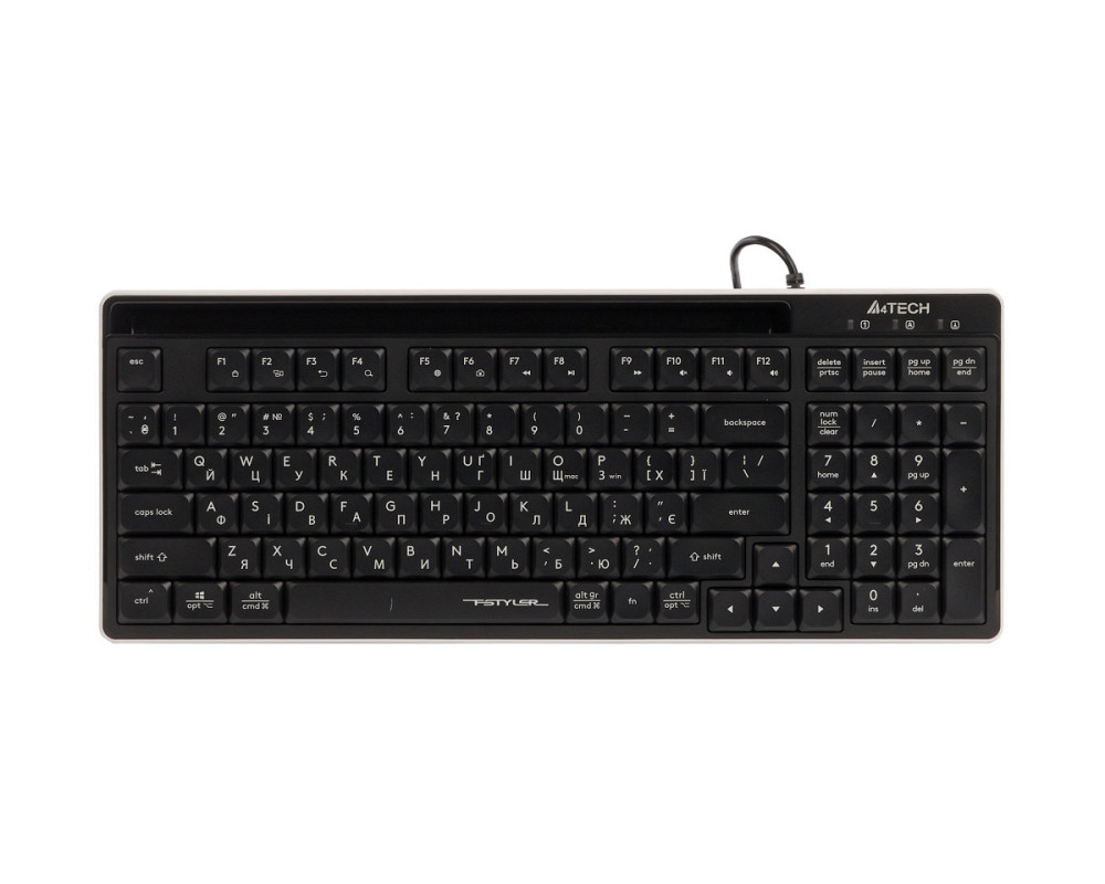 Клавиатура компьютерная проводная A4Tech Fstyler FX70(Black) черная Київ - зображення 1