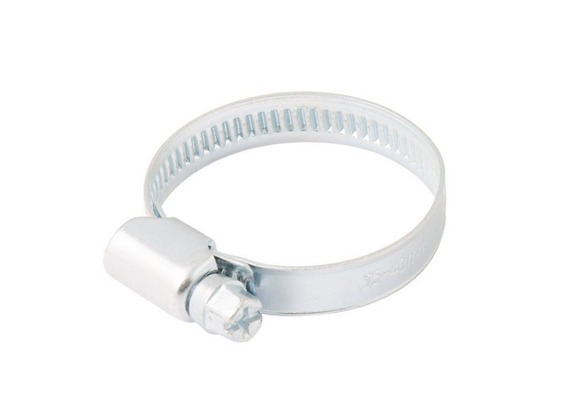 Хомут червячный MASTERTOOL German type W1 DIN 3017 9.0 мм Ø 25-40 мм 50 шт 20-1981 Харків - зображення 1