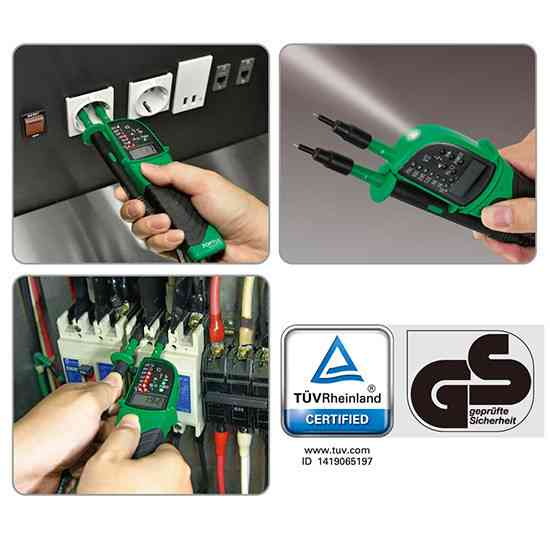 Тестер автомобильный универсальный TOPTUL с цифровым дисплеем 12~690V AC/DC EAAA0169 Харків