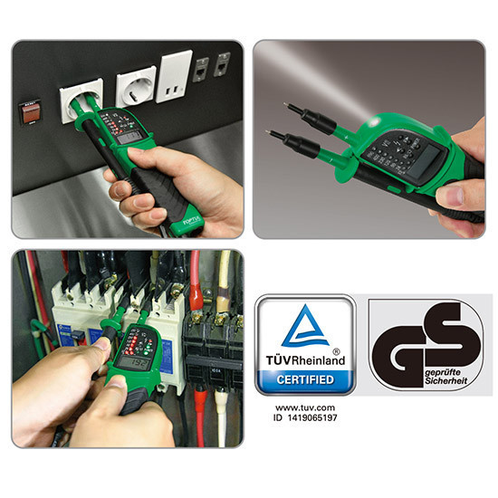 Тестер автомобильный универсальный TOPTUL с цифровым дисплеем 12~690V AC/DC EAAA0169 Харьков - изображение 2