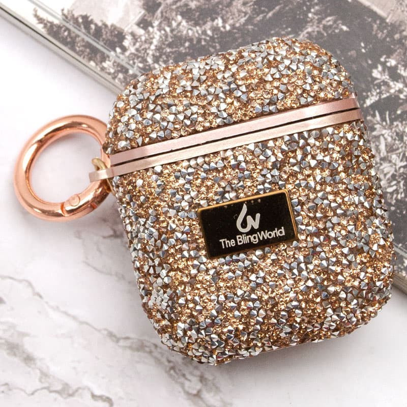 TPU чехол Bling World Rock Diamond для наушников AirPods 1/2 Херсон - зображення 9