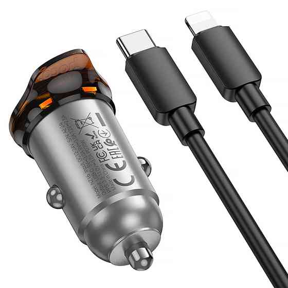 АЗУ Hoco NZ16 Rigorous PD30W (1USB-C) + кабель Type-C to Lightning Херсон