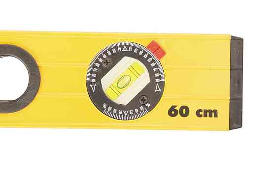 Уровень строительный с ручками MASTERTOOL ПРОФИ 60 см 3 капсулы 0,5 мм/м 0,03° фрезерованные поверхн Харьков