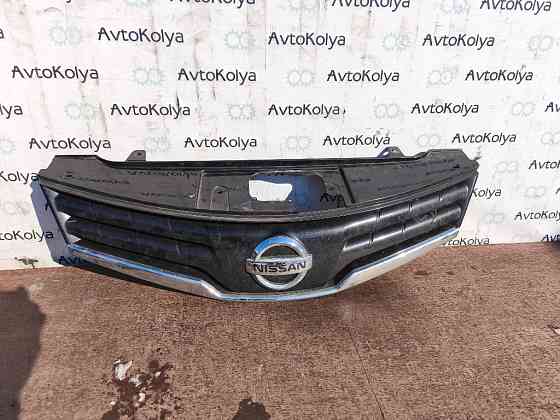 Решетка бампера/радиатора хром Nissan Note 2008-2012 (62310BH00H) Ковель