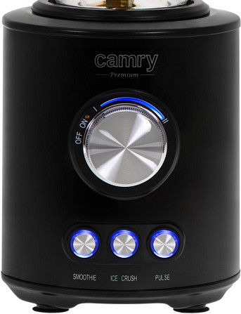 Блендер стационарный Camry CR 4088 1700 Вт черный Київ - зображення 4