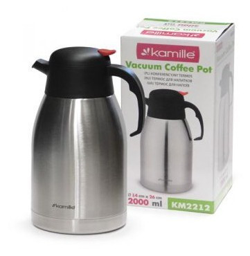 Термос питний Kamille KM-2212 2000 мл Київ - зображення 1