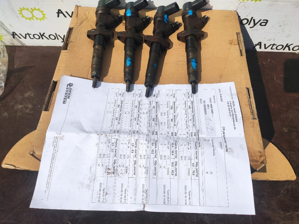 Форсунка Renault Trafic 2.5 dci 2001-2006 (0445110087) Ковель - изображение 5