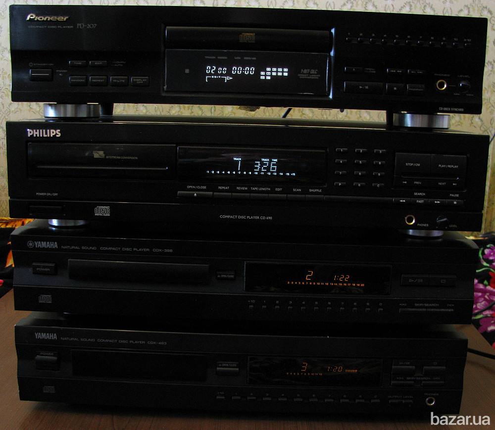 Проигрыватели CD Philips Cd-690,Yamaha CDX-493,CDX-396,Pioneer PD-207 Харків - зображення 1