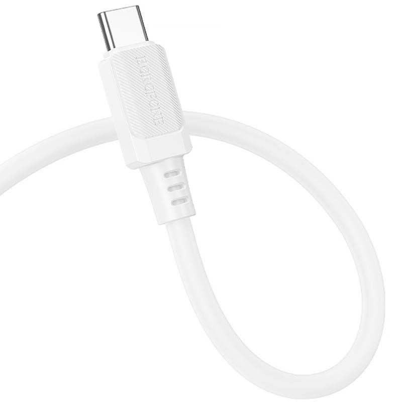 Дата кабель Borofone BX115 Lotto Type-C to Type-C 60W (1m) Херсон - зображення 3