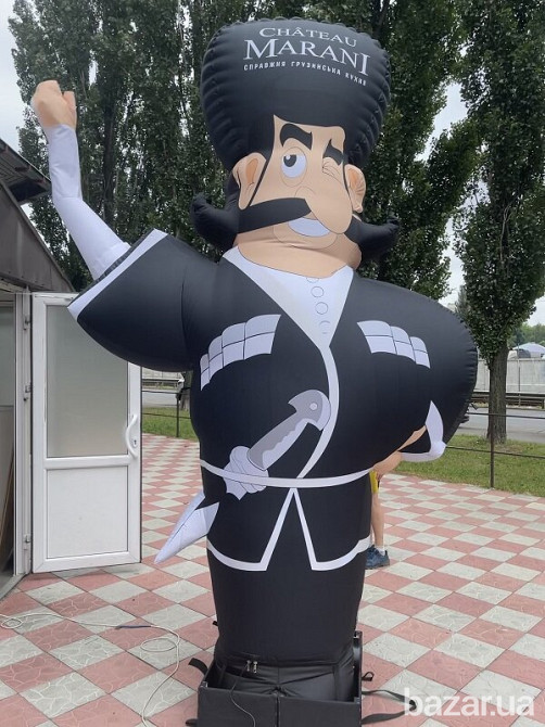 Зазывала надувной человечек реклама Киев - изображение 2