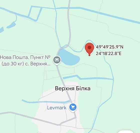 продажа участок под жилую застройку Пустомытовский, Верхняя Белка, 25000 $ 