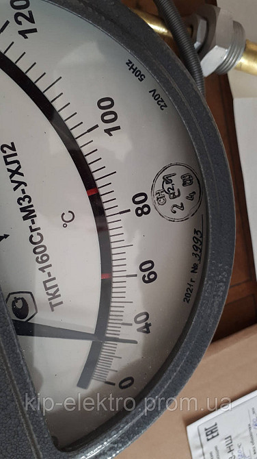 Термометр манометрический ТКП-160Сг-М3 (ТКП-160Сг-М3-УХЛ2, ТКП160Сг-М3, ТКП 160Сг-М3, ТКП-160Сг, ТКП Киев - изображение 3