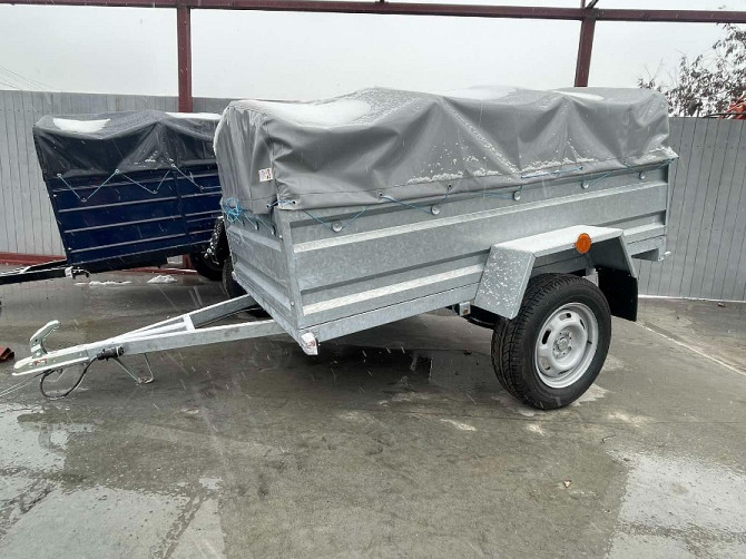 Новий причіп легковий 200х130х40 оцинкований "Дніпро" Чортків - зображення 3