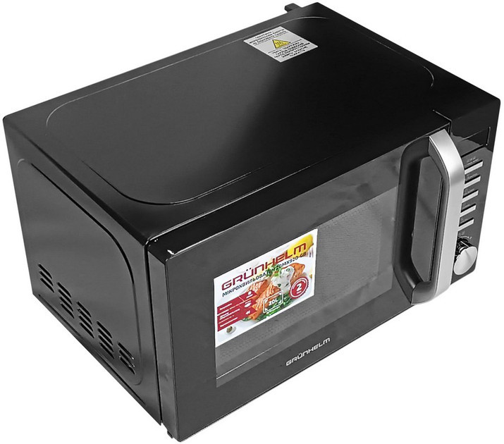 Микроволновая печь Grunhelm 20MX920-GB 20 л черная Київ - зображення 3