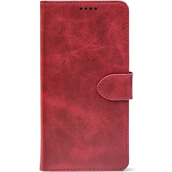 Чохол-книжка Crazy Horse Clasic для Xiaomi Redmi Note 15 Pro+ 5G/Poco M8 Pro 5G Red Wine (Front) Харків - зображення 1