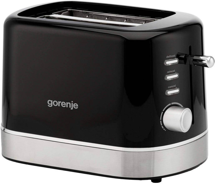Тостер Gorenje T850DPB 850 Вт черный Київ - зображення 1