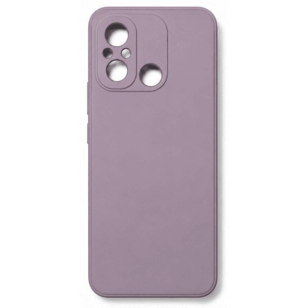 Чохол Liquid Silicone для Xiaomi Redmi 12C/11A/Poco C55 Glass Purple Харьков - изображение 2