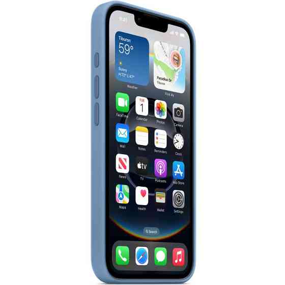 Чехол Silicone case (AAA) with Magsafe для Apple iPhone 16e (6.1") Херсон