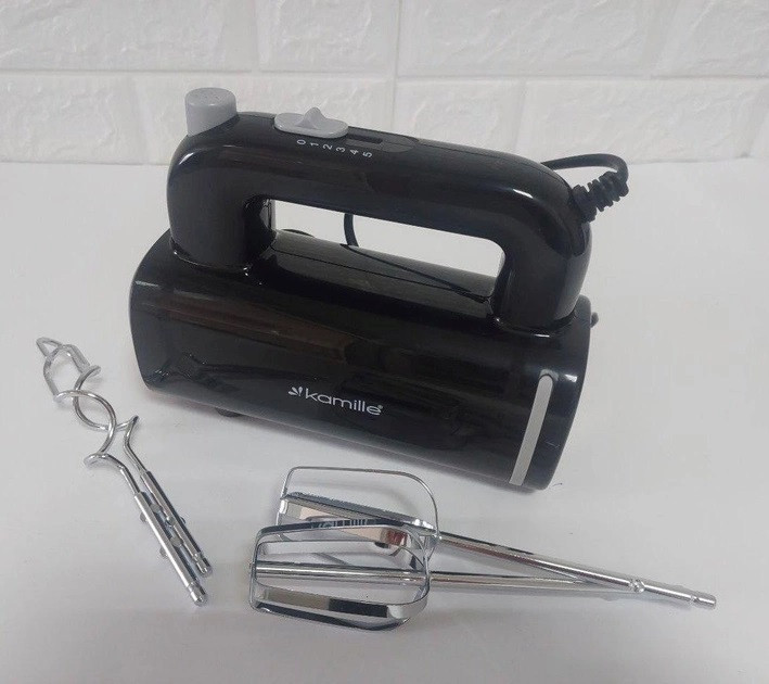 Миксер ручной Kamille KM-6757 150 Вт черный Київ - зображення 1