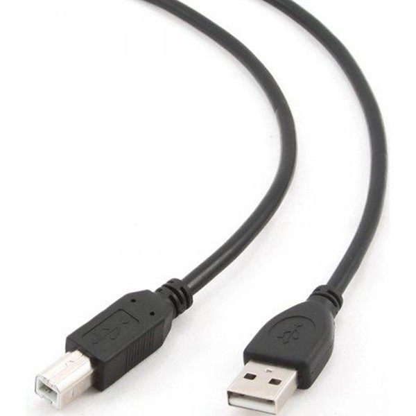 Кабель для принтера Cablexpert USB to USB Type-B V 2.0 (M/M) AM/BM 1.8 м Чорний (CCP-USB2-AMBM-6) (К Харків - зображення 2