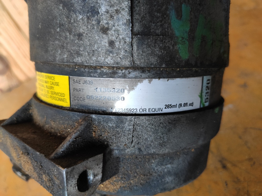 Компрессор кондиционера Renault Laguna II 1.9 dci 2001-2007 (8200021822) Ковель - изображение 4