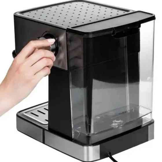 Кофеварка рожковая Domotec MS-136 850 Вт серебристая Київ