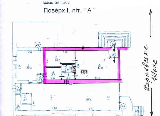 Без %% Оренда магазину Н/Ф 1поверх 86кв. Харківське Шосе 172 Київ