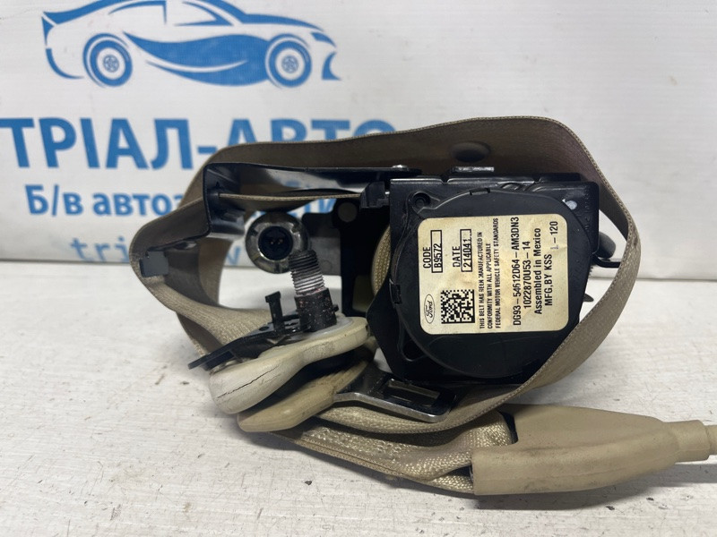 Ремень безопасности передний правый Ford Fusion USA 2013-2020 DG9Z54611B08AK (Арт. 75078) Київ - зображення 2