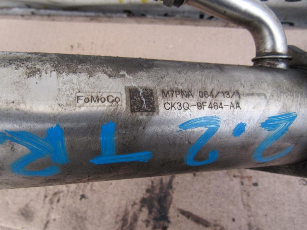 Радиатор EGR (охладитель) Ford Transit 2.2 tdci 2011-2014 (CK3Q-9F464-AA) Ковель - зображення 2