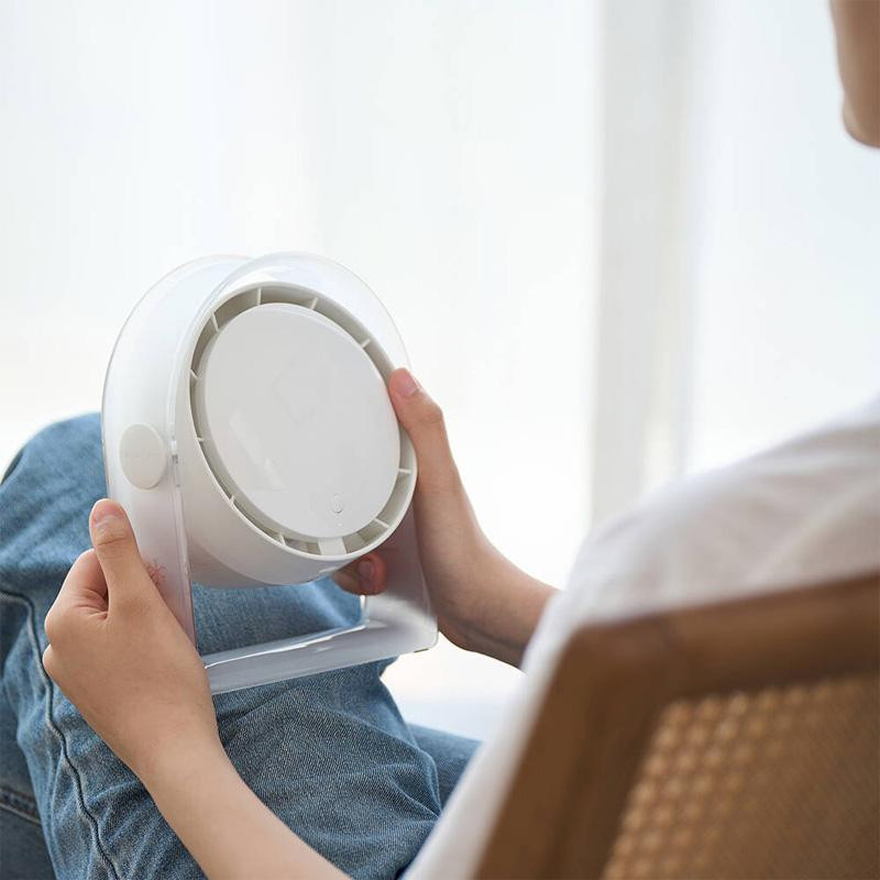 Уценка Портативный вентилятор WIWU WI-FS07 Snow desktop fan Херсон - зображення 6